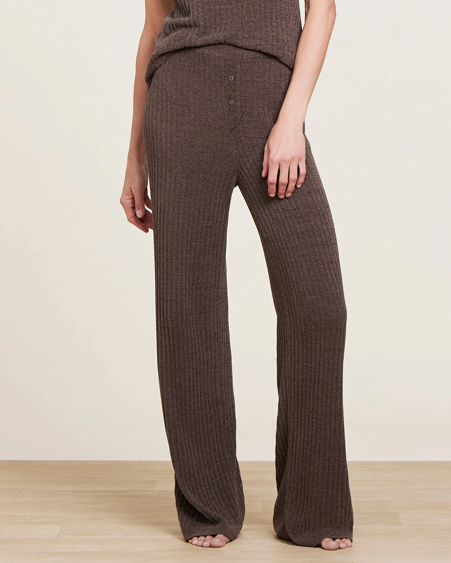 CCUL Ribbed Lounge Pants in Java