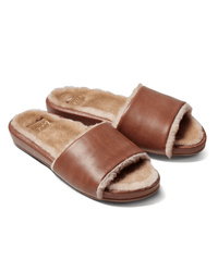 beek.. Shoes Gallito Mas Shearling in Cognac/Honey