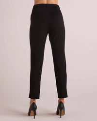 Bella Dahl Clothing Simone Slim Ponte Trouser in Black