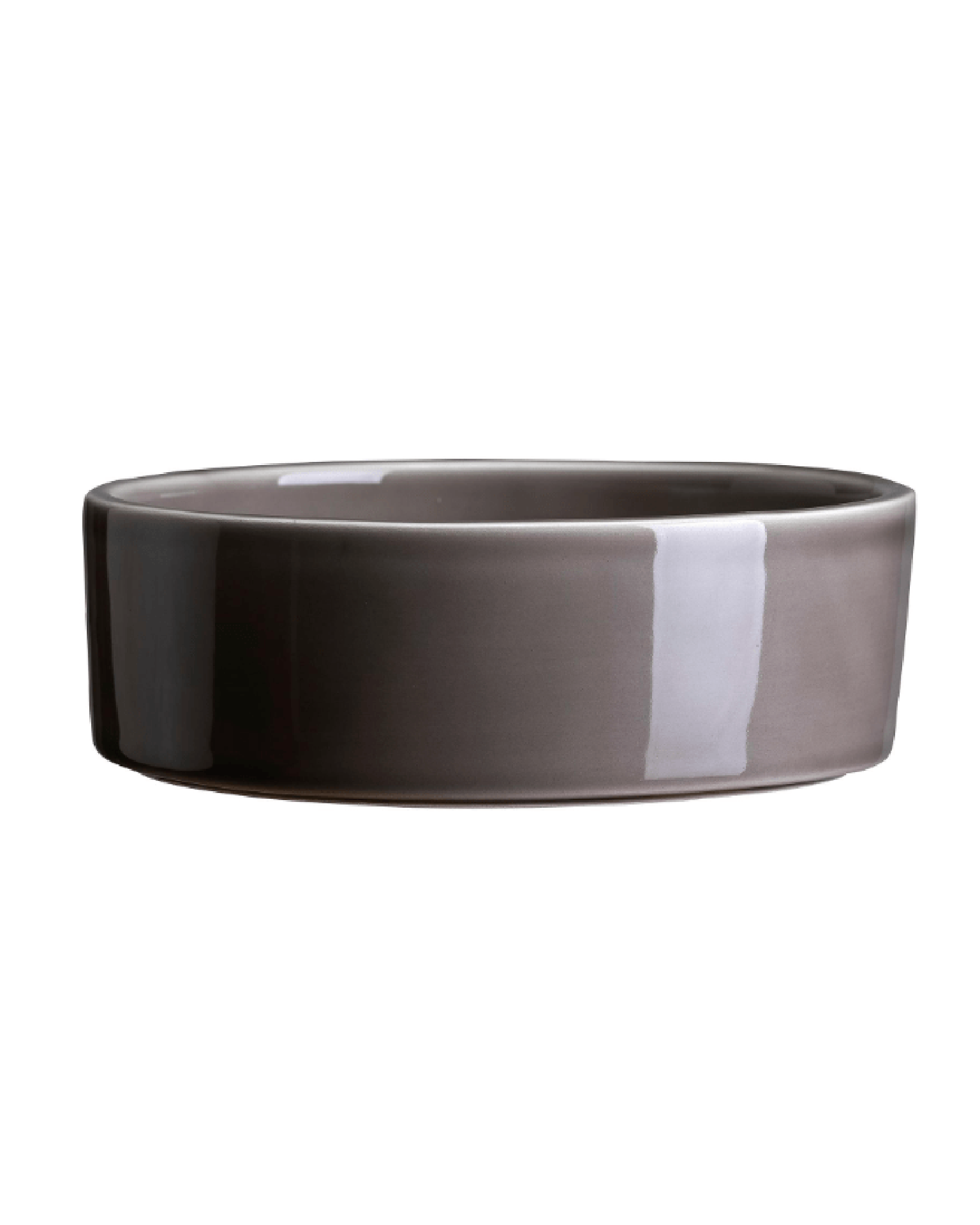 Hoff Glazed 7.1 inch Saucer in Pearl Grey