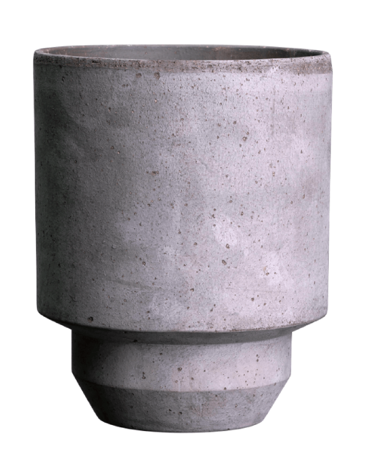 Hoff Raw 7.1 inch Pot in Grey