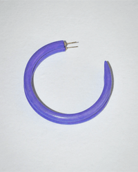 B&L Jewelry Blueberries for Sal C Hoop in Large in Blueberries for Sal