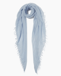 Chan Luu Accessories Halogen Blue Cashmere & Silk Scarf in Halogen Blue