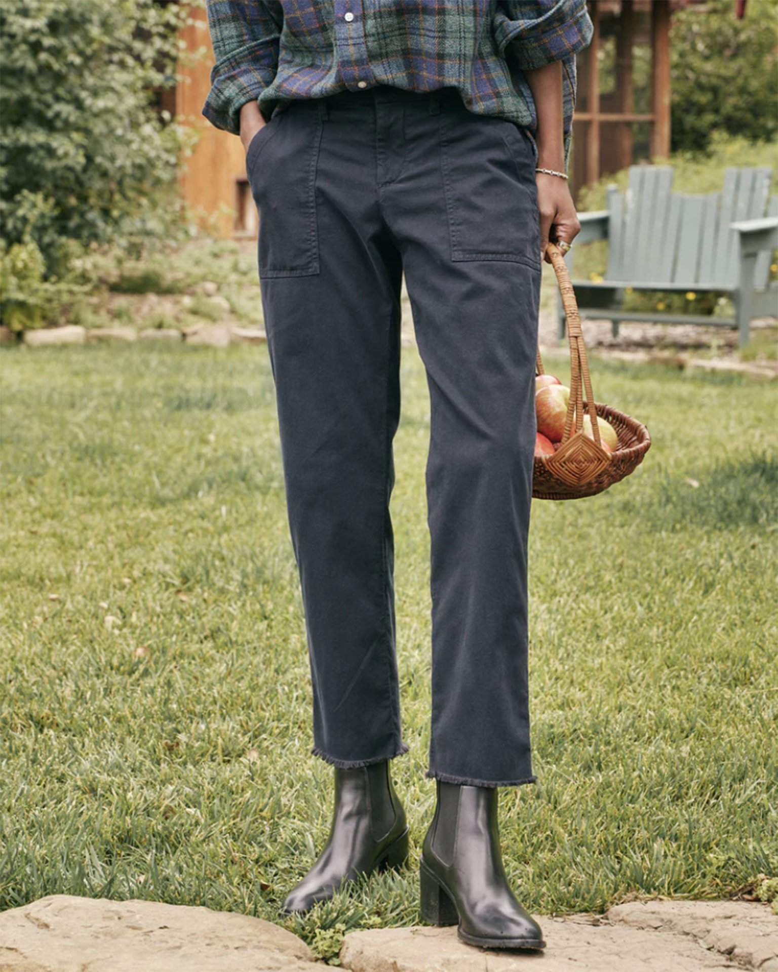 Blackrock Utility Pant in Washed Black