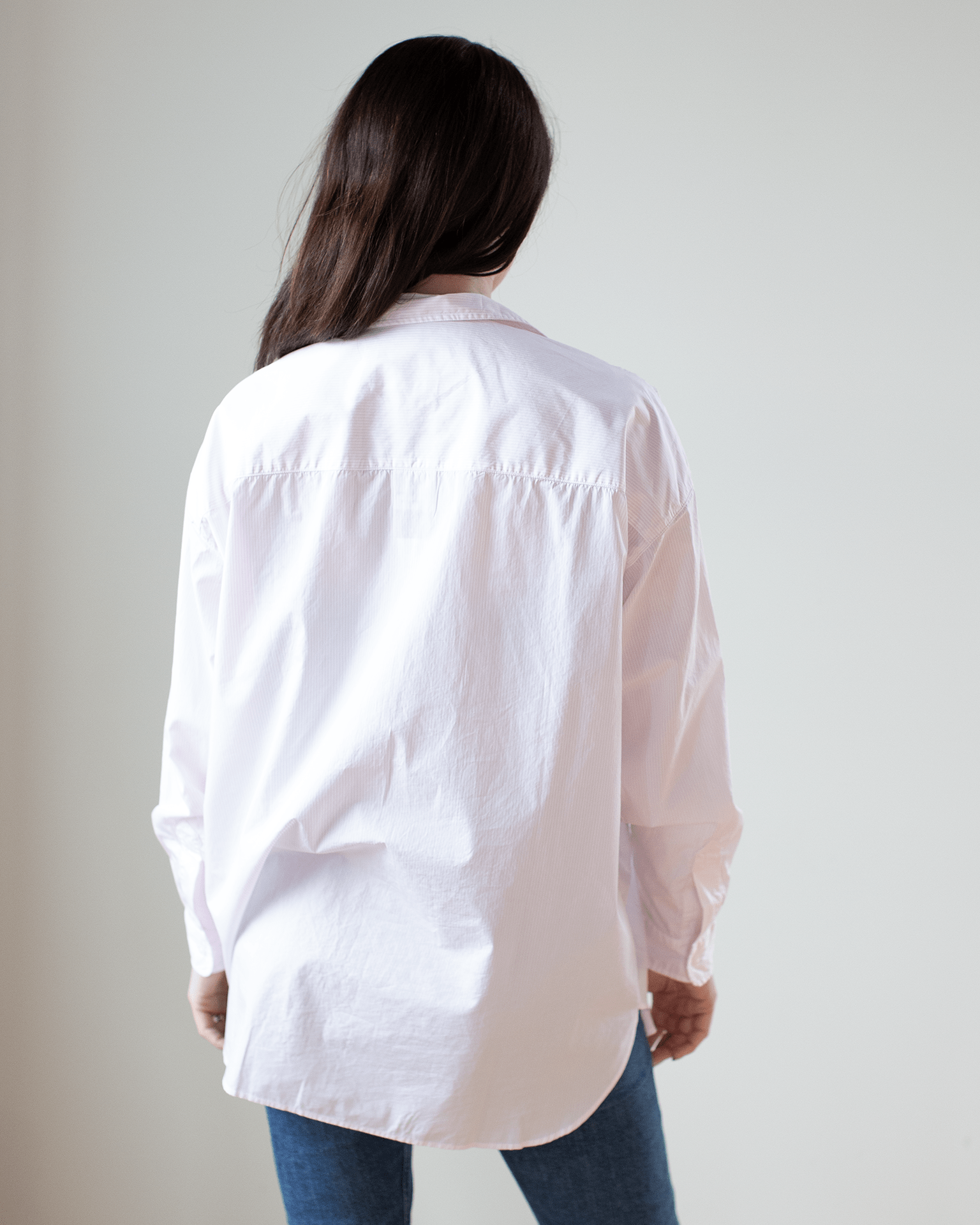 Frank & Eileen Shirley Oversized Button Up Shirt in Thin