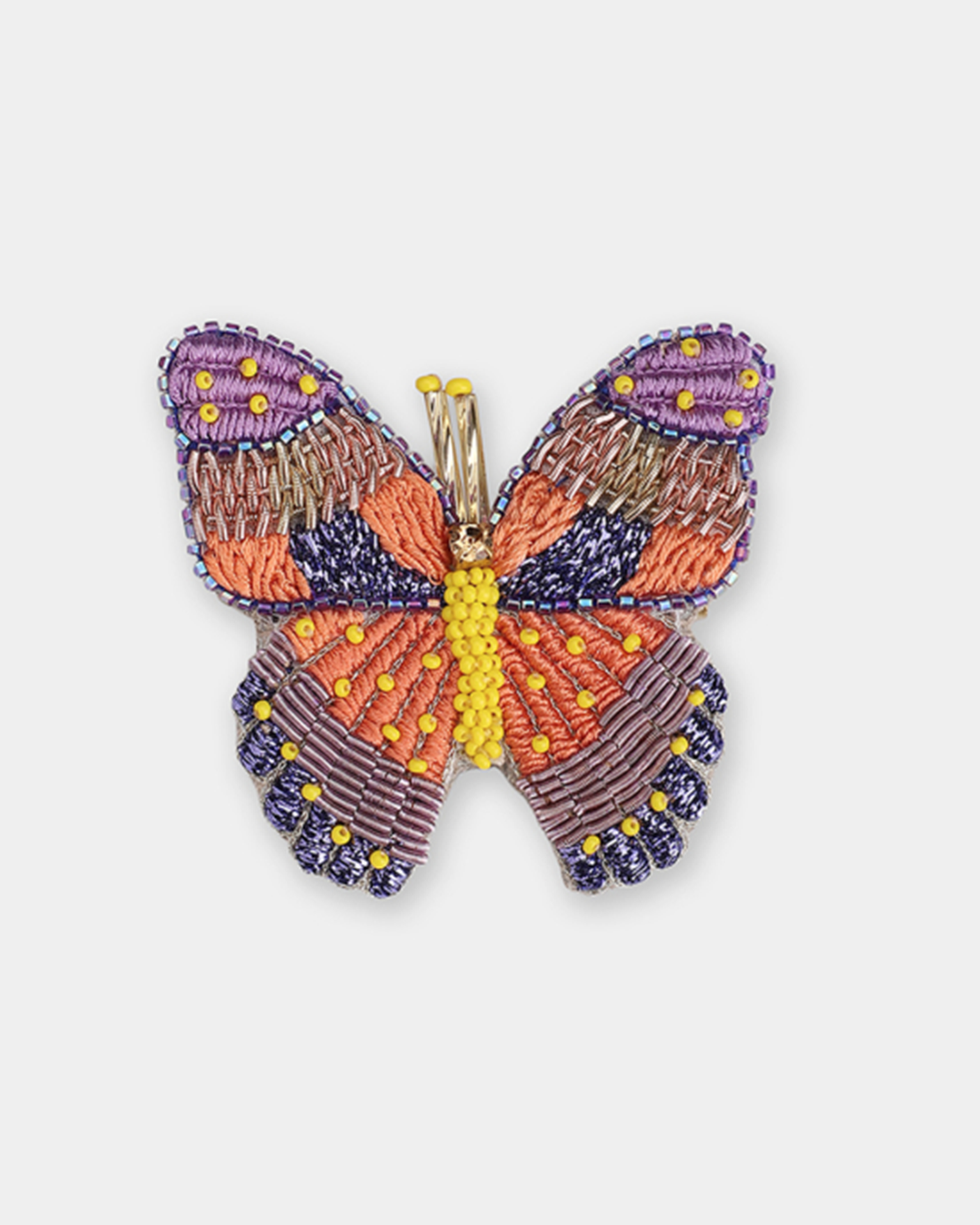 Butterfly Brooch in Purple