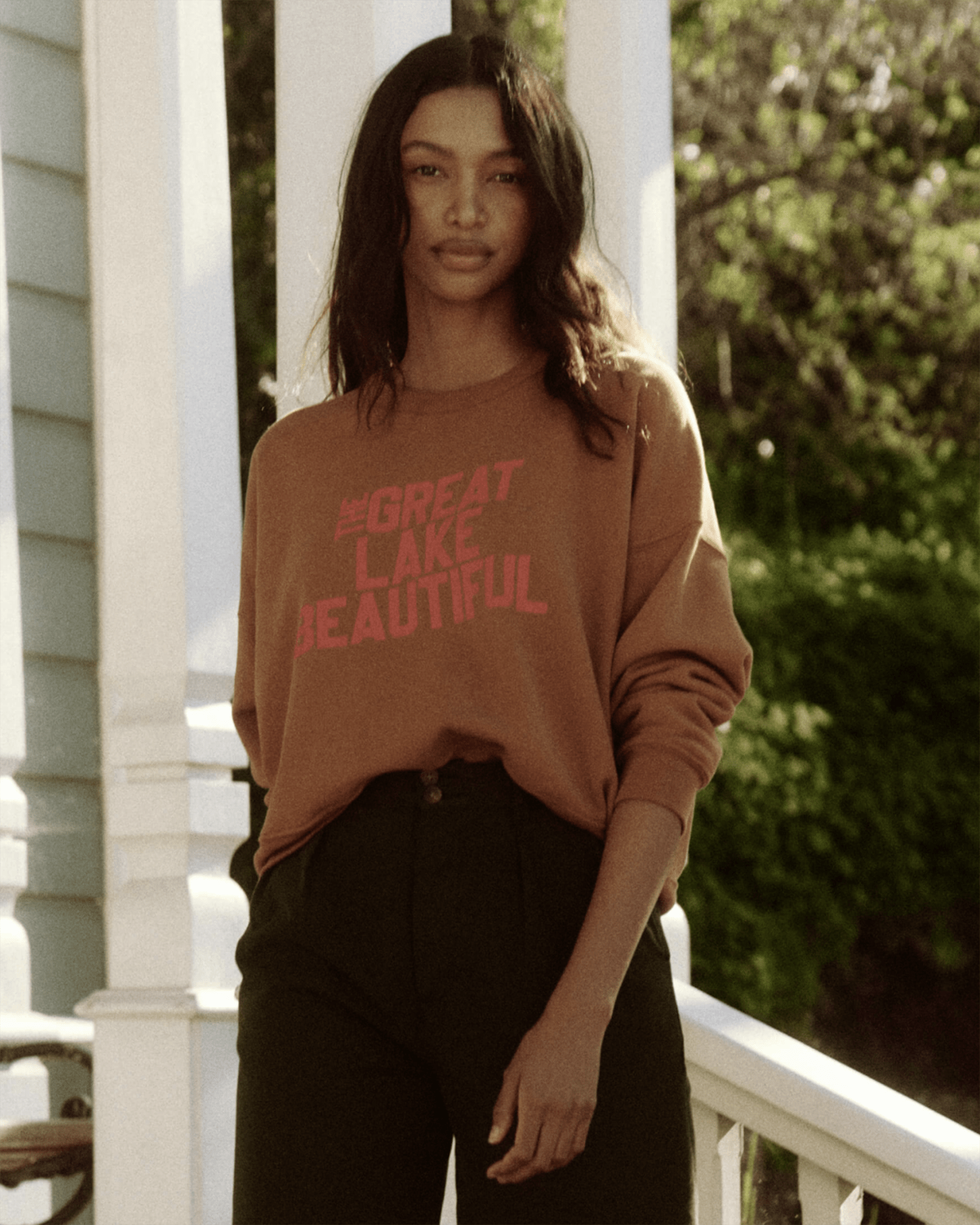 The great bow sweatshirt hot sale