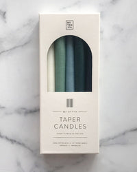 BOTANICA Home Water Zodiac Taper Candles in Water