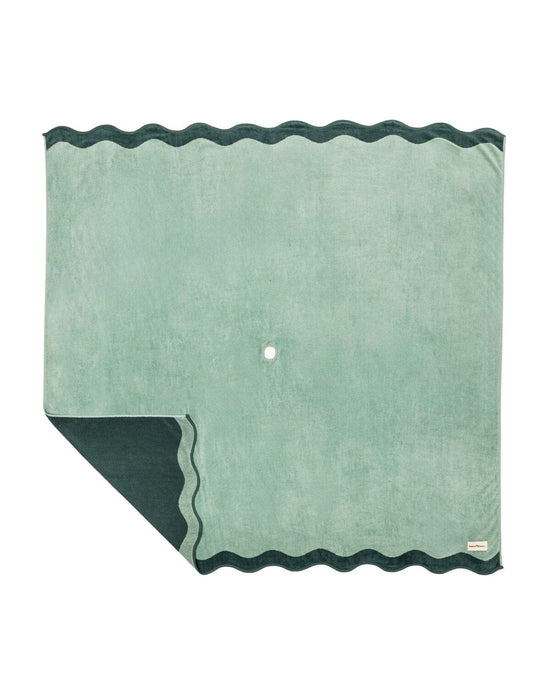 Business & Pleasure Co Home Beach Blanket - Rivie Green