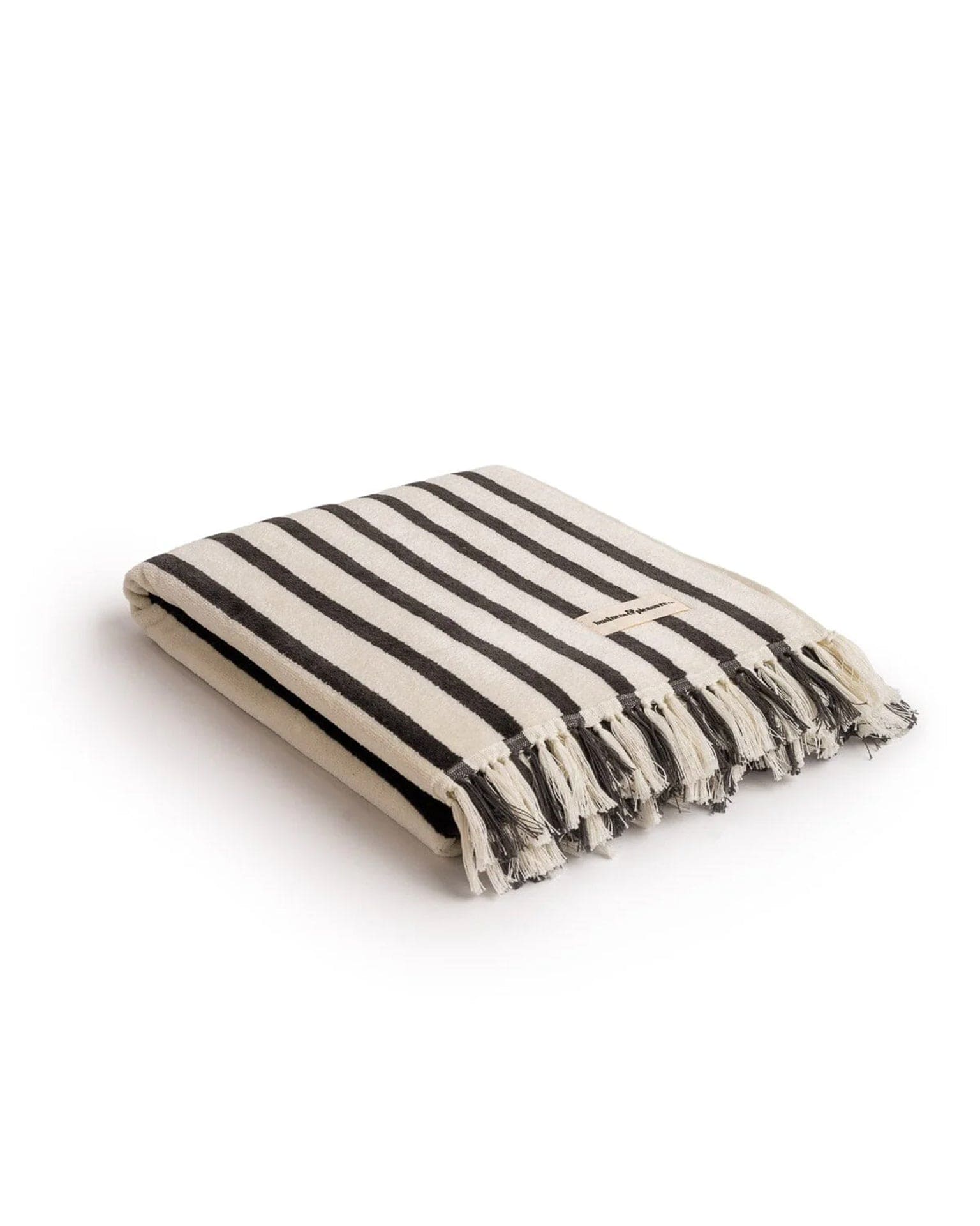 Beach Towel - Laurens Navy Stripe