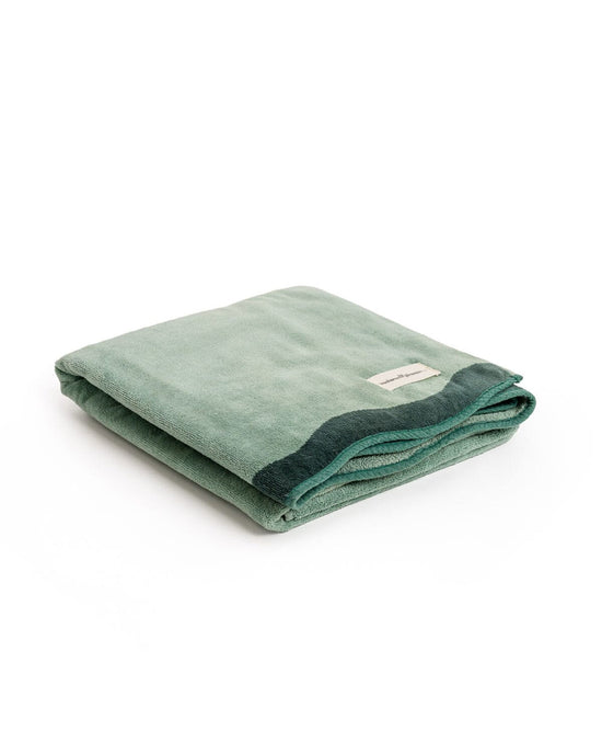 Business & Pleasure Co Home Beach Towel - Rivie Green