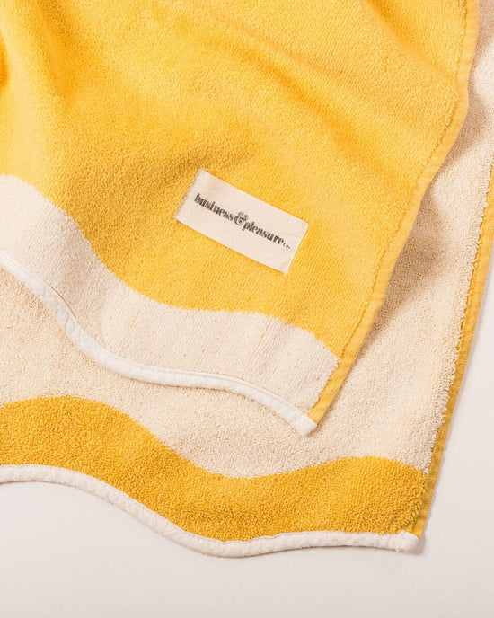 Business & Pleasure Co Home Beach Towel - Rivie Mimosa