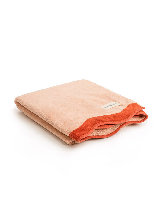 Business & Pleasure Co Home Beach Towel - Rivie Pink