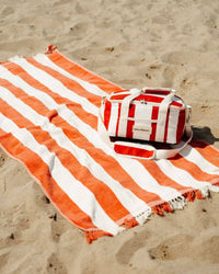 Business & Pleasure Co Home Holiday Beach Towel - Le Sirenuse Capri Stripe