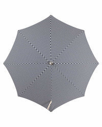 Business & Pleasure Co Home Premium Beach Umbrella - Laurens Navy Stripe