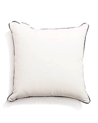 Business & Pleasure Co Home Small Square Throw Pillow - Rivie White