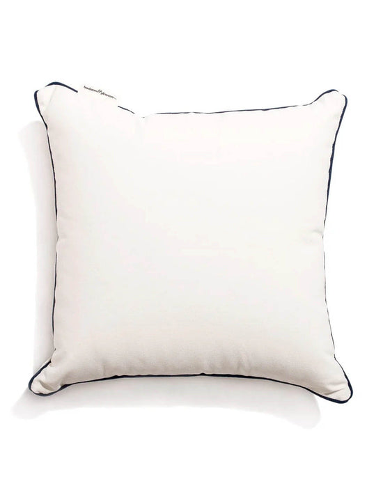 Business & Pleasure Co Home Small Square Throw Pillow - Rivie White