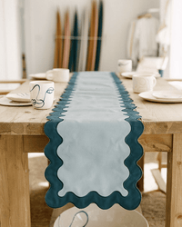 Business & Pleasure Co Home Table Runner - Rivie Green