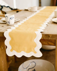 Business & Pleasure Co Home Table Runner - Rivie Mimosa