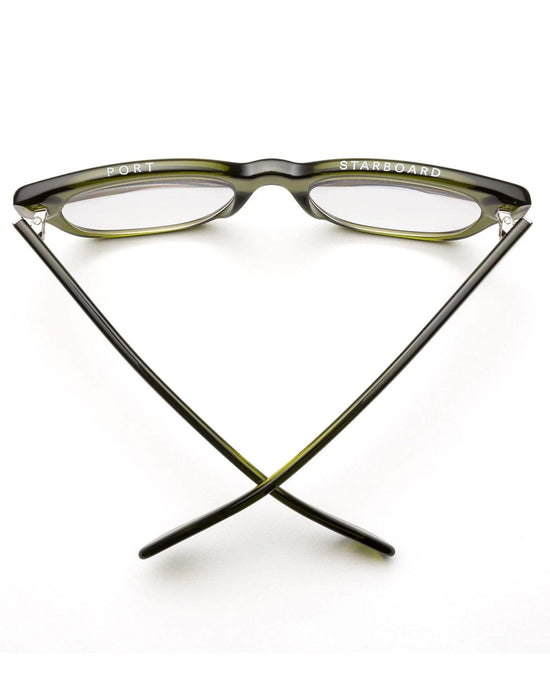 CADDIS Miklos Reading Glasses in Heritage Green 