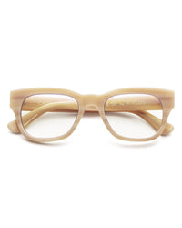 CADDIS Miklos Reading Glasses in Polished Bone 