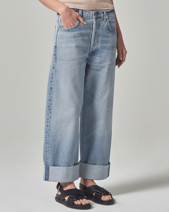 Citizens of Humanity Denim Ayla Baggy in Gemini