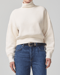 Citizens of Humanity Clothing Koya Turtleneck in Canvas