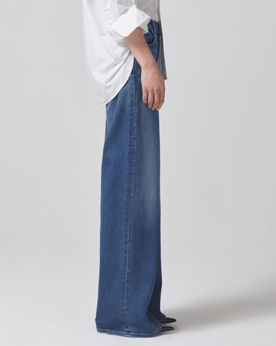 Citizens of Humanity Denim Loli Mid Rise Baggy in Palazzo