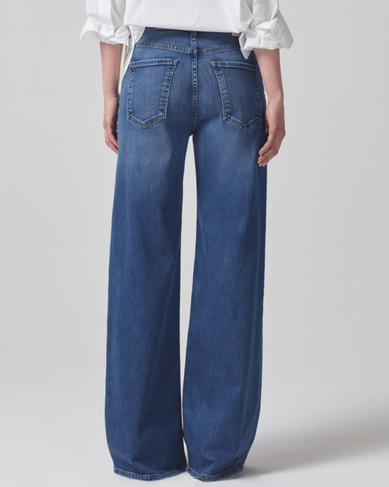 Citizens of Humanity Denim Loli Mid Rise Baggy in Palazzo