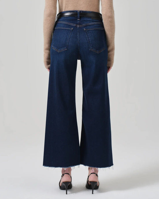 Citizens of Humanity Lyra Wide Leg Crop in Lotus 