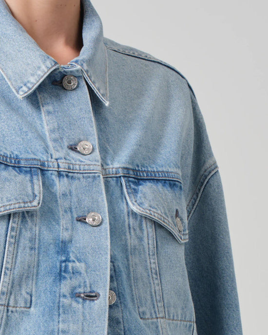 Citizens of Humanity Denim Quira Puff Jacket in Gemini