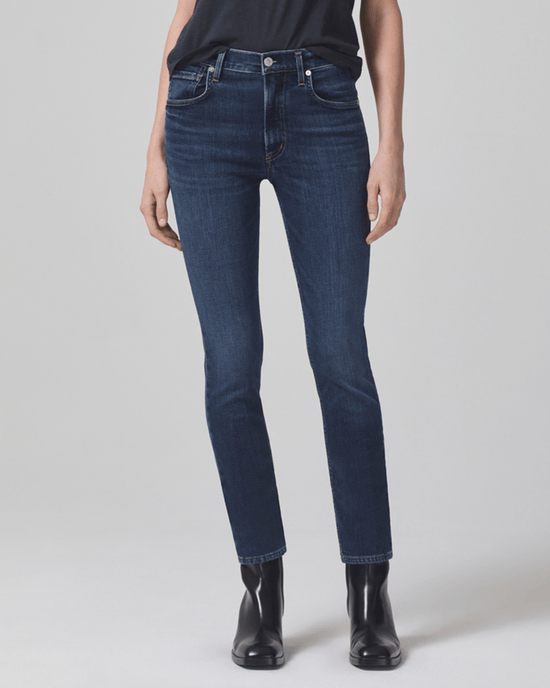 Citizens of Humanity Sloane Skinny w/ Clean Hem in Baltic 