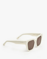 Clare V. Accessories Cream Heather Sunglasses in Cream