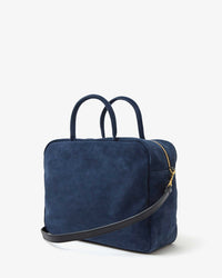 Clare V. Accessories Bright Navy Suede Claude in Bright Navy