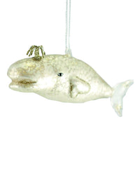 Cody Foster Home Pearl Victorian Whale Ornament