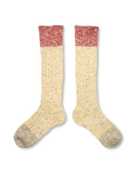 Collegien Coco Tipped Socks in Doux Agneaux 