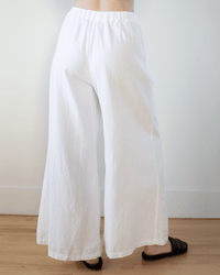 CP Shades Clothing Wendy Pant - Cotton Twill in White