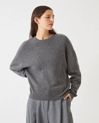 Demylee Artemis Sweater in Dark Heather Grey 