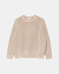 Demylee Clothing Chelsea Cotton Sweater in Sandstone