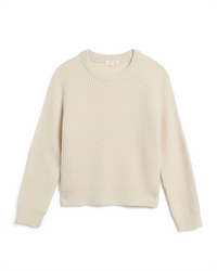 Demylee Chelsea Wool Sweater in Off White 