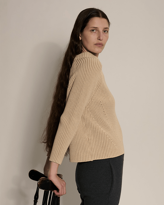 Demylee Clothing Daphne Sweater in Sandstone