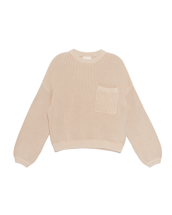 Demylee Clothing Grant Sweater in Sandstone