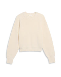 Demylee Clothing Juri Cotton Sweater in Off White