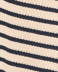 Demylee Phoebe Stripe Sweater in Natural/Navy 