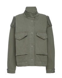 Edwin Clothing Lennox Cargo Jacket in Surplus