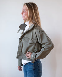 Edwin Clothing Lennox Cargo Jacket in Surplus