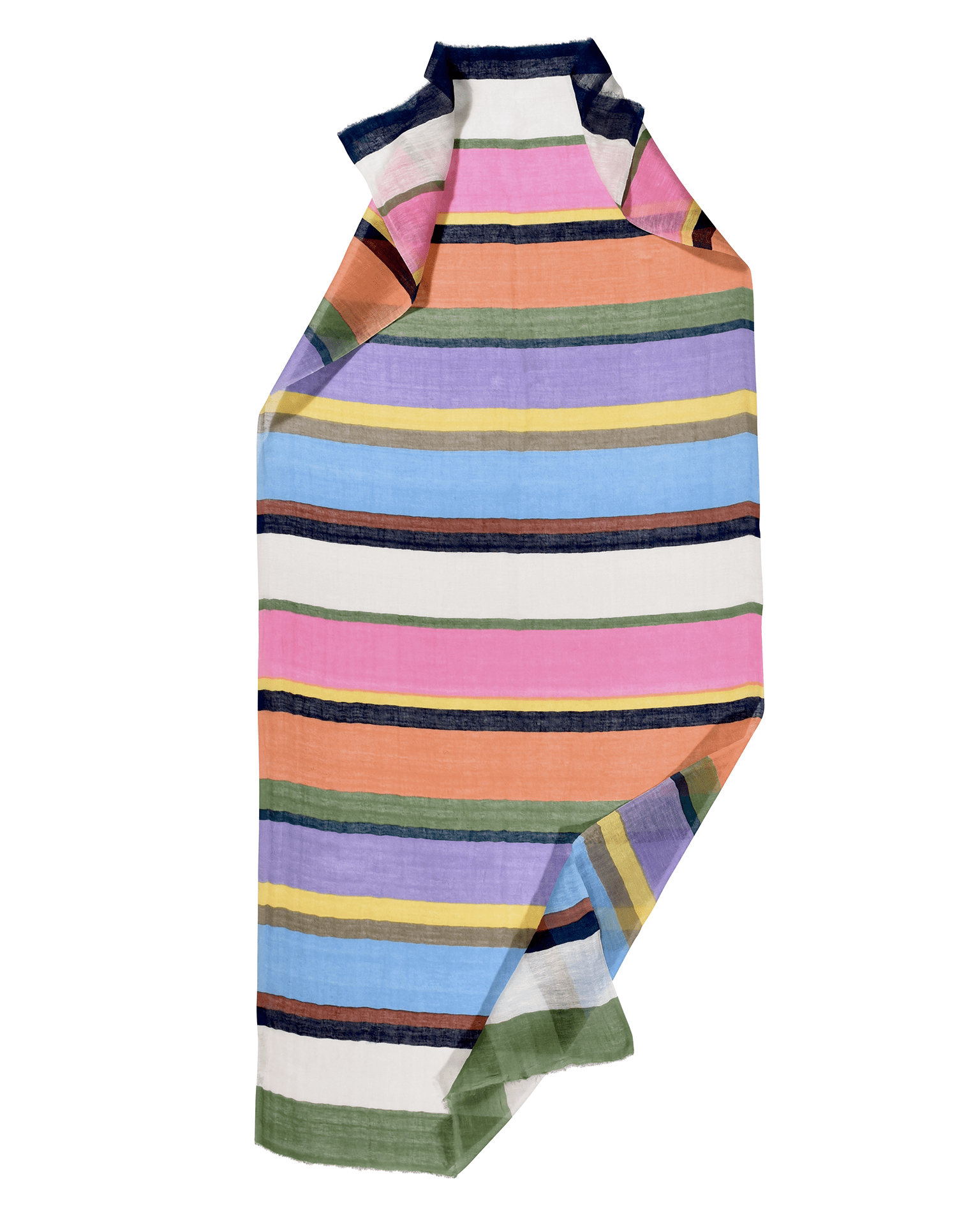 Classic Stripes Scarf in Macaron