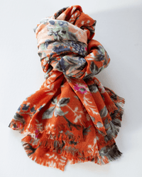 Épice Fleur 2 Scarf in Mandarin 