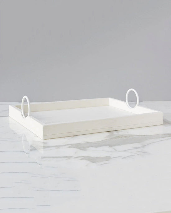 etúHOME Home Bianca Rectangle Tray