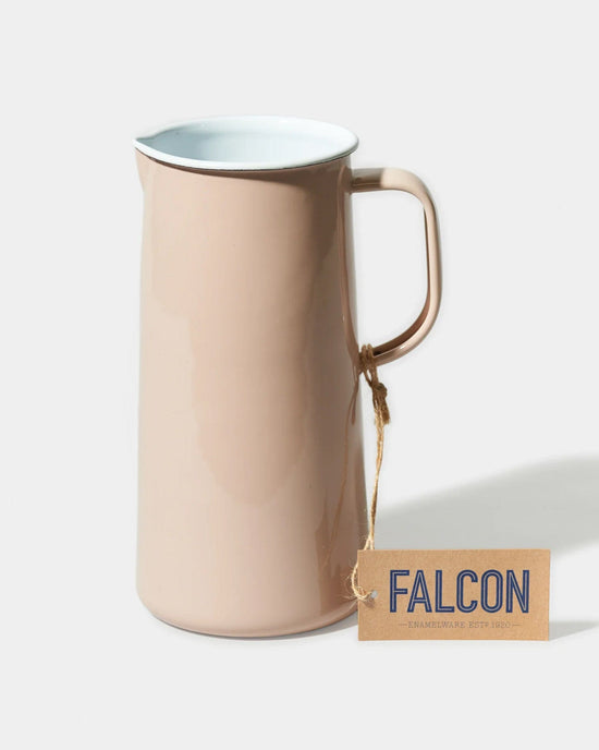 Falcon Enamelware Home 3 Pint Pitcher in Marie Rose